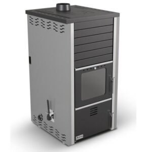 Estufa de leña hidroeléctrica IFYIL SUPERNOVA, modelo de 38 kW